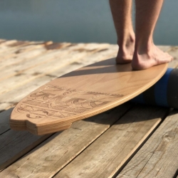 Balanční deska Woodboards Surf komplet